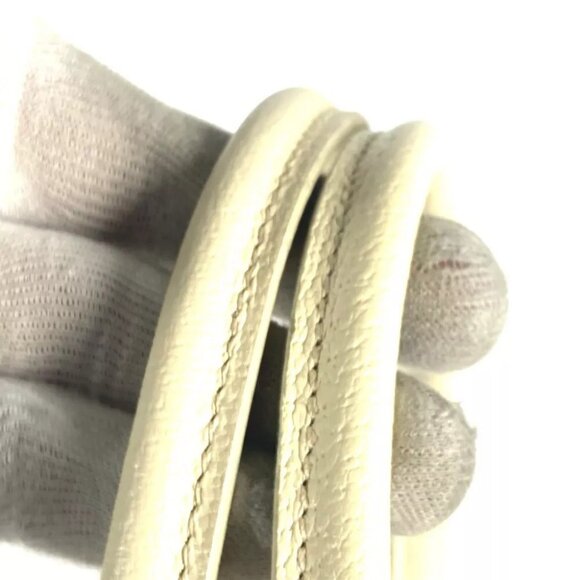 BVLGARI Logo mania Vertical Tote Bag Shoulder Bag Leather/Canvas pink/White - Picture 6 of 15